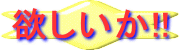 欲しいですか? 「出るハン・出ずモン」